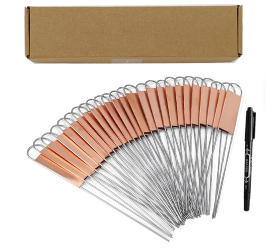 Copper Plant Labels