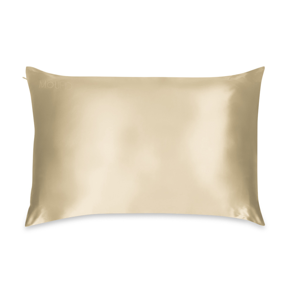 Pure Mulberry Silk Pillowcase - Beige