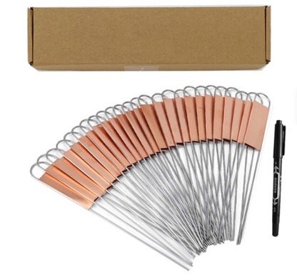 Copper Plant Labels